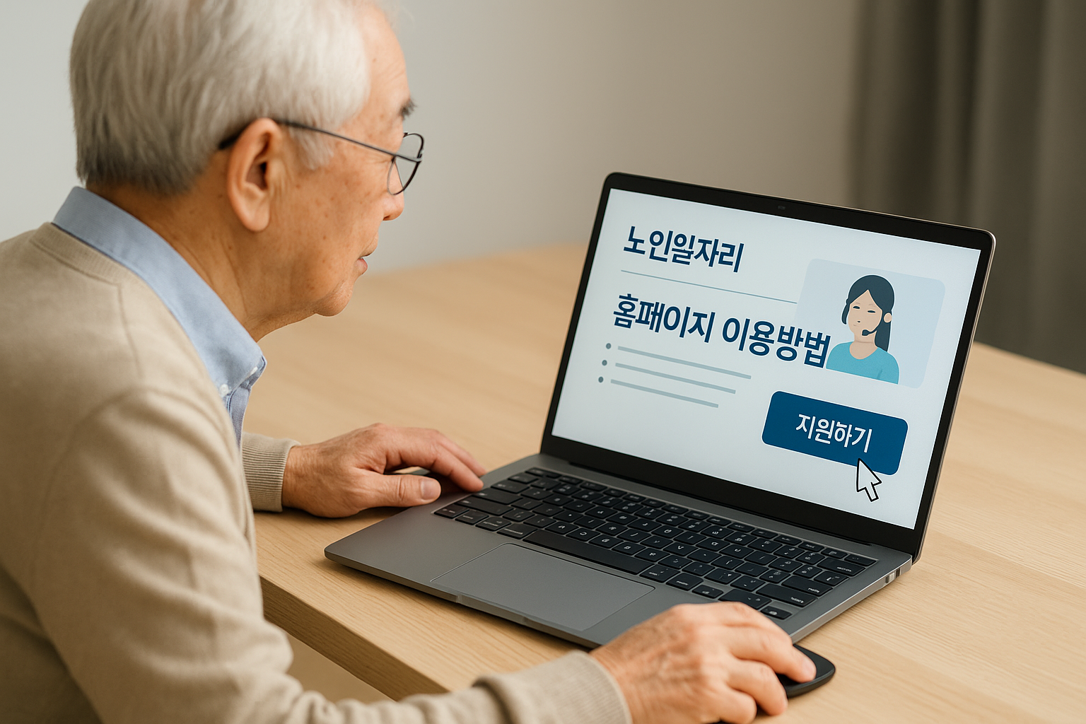 노인일자리 여기 홈페이지 이용방법
