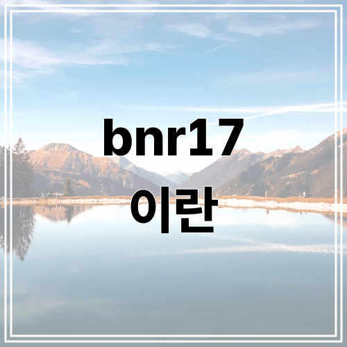bnr17 이란