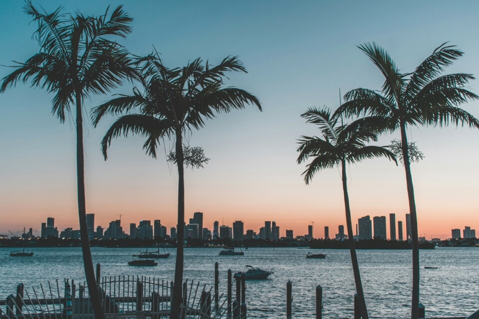 마이애미 해변 사진