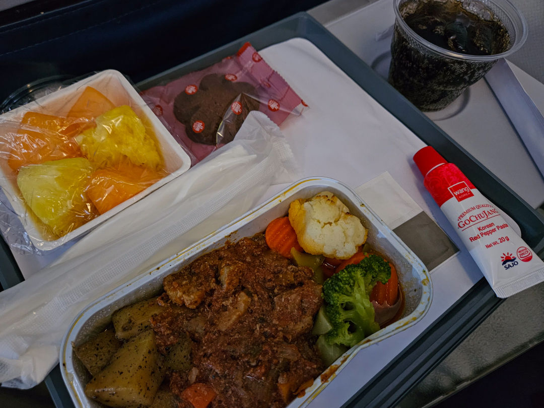 하와이안 항공 기내식