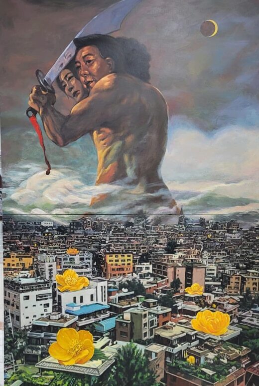 윤석열 김건희 풍자