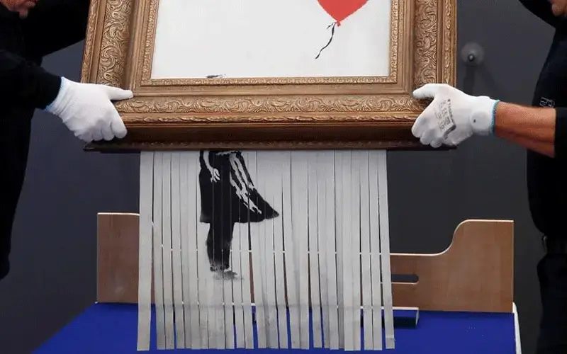 《소녀와 풍선(Girl with Balloon, 2002)》 2