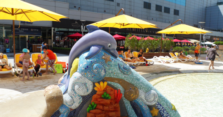 야외워터파크존 스파