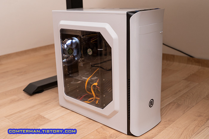 마이크로닉스 H300 화이트 조립 완료