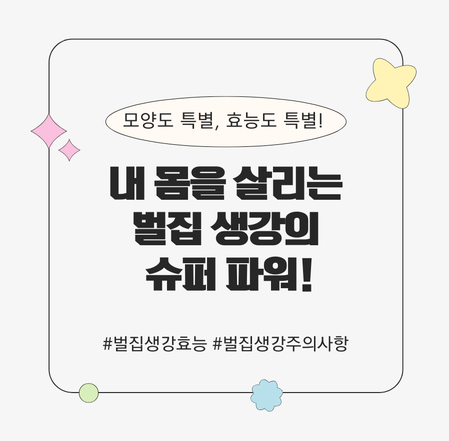 alt="모양도 특별, 효능도 특별! 내 몸을 살리는 벌집 생강의 슈퍼 파워!"