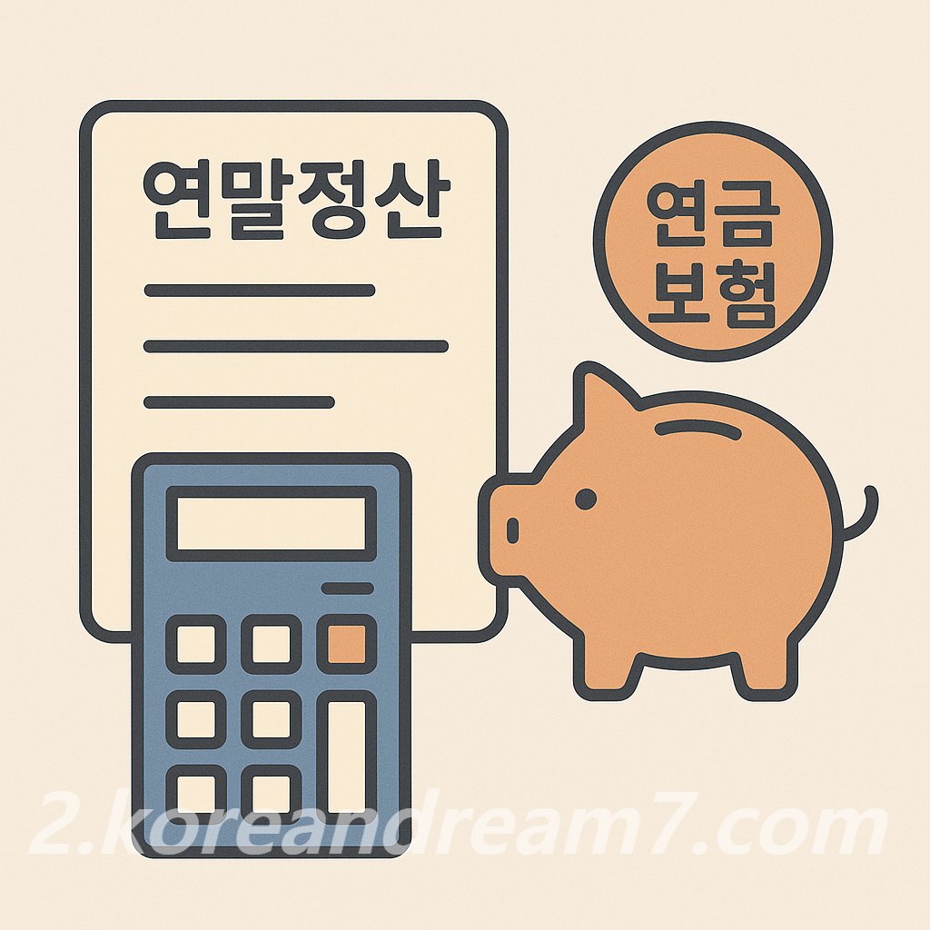 저축성연금보험 연말정산