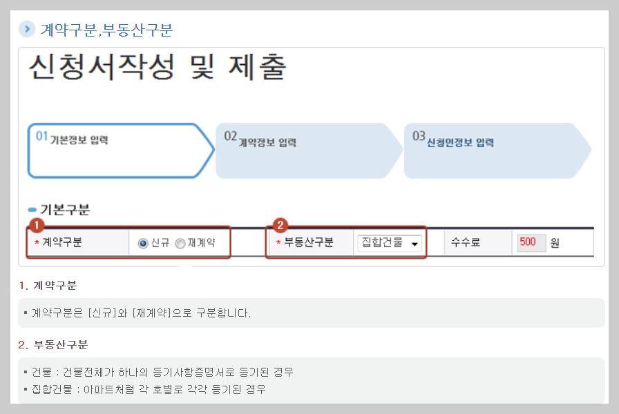 확정일자 온라인으로 신청하는 방법