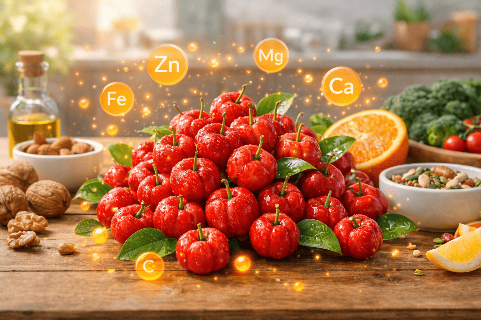 미네랄과 다양한 영양소의 역할