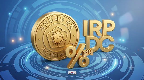 대한민국 개인투자용 국채와 퇴직연금 DC IRP 계좌의 삼중 절세 혜택 시각화