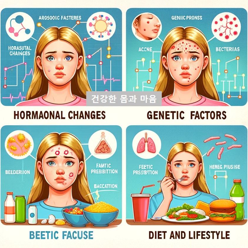 청소년 피부질환 여드름