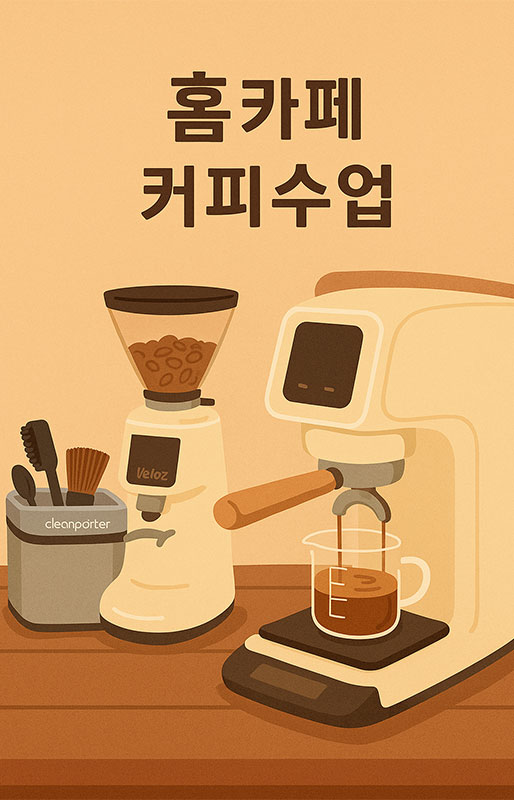 홈카페 커피수업