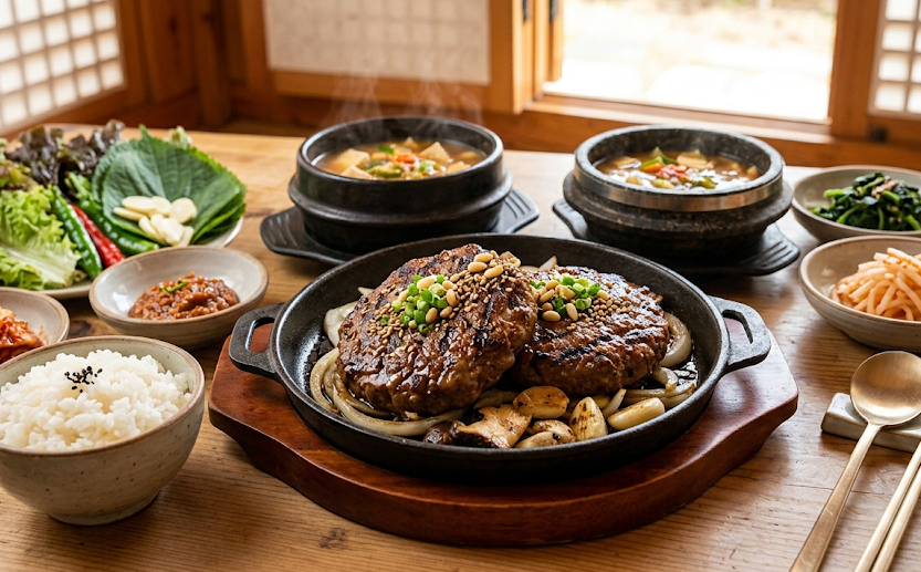 떡갈비 실패 없이 만드는 법 (육즙 살리는 비율, 굽기 온도, 시간)