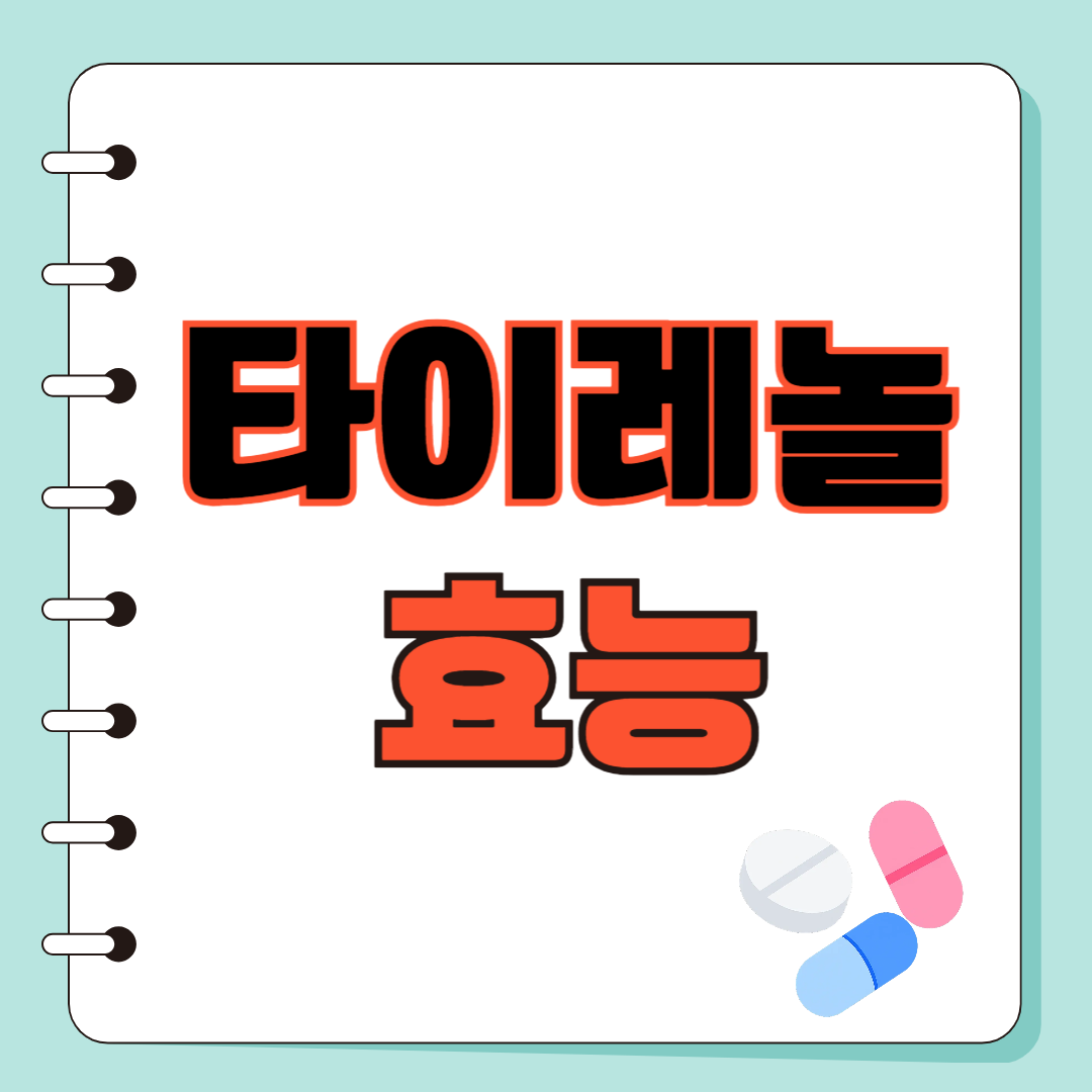 타이레놀 효능