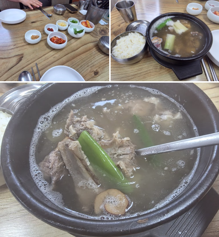 (제주 5월) 제주 중문 아침, 유어스호텔 근처에서 갈비탕 — 장가네해장국