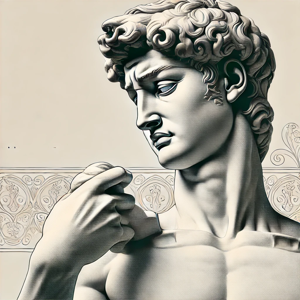 미켈란젤로의 다비드: 르네상스 인간미의 정수