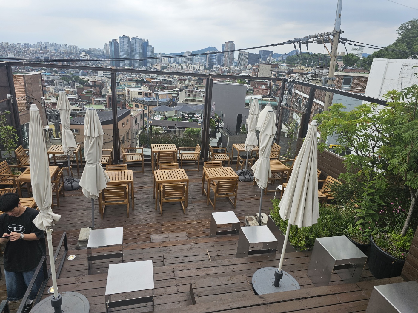 해방촌 루프탑 모습