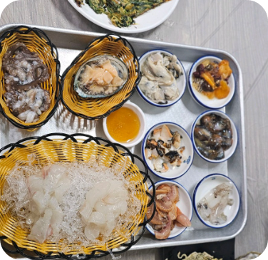 스타의고장 다찌 한상 통영 맛집