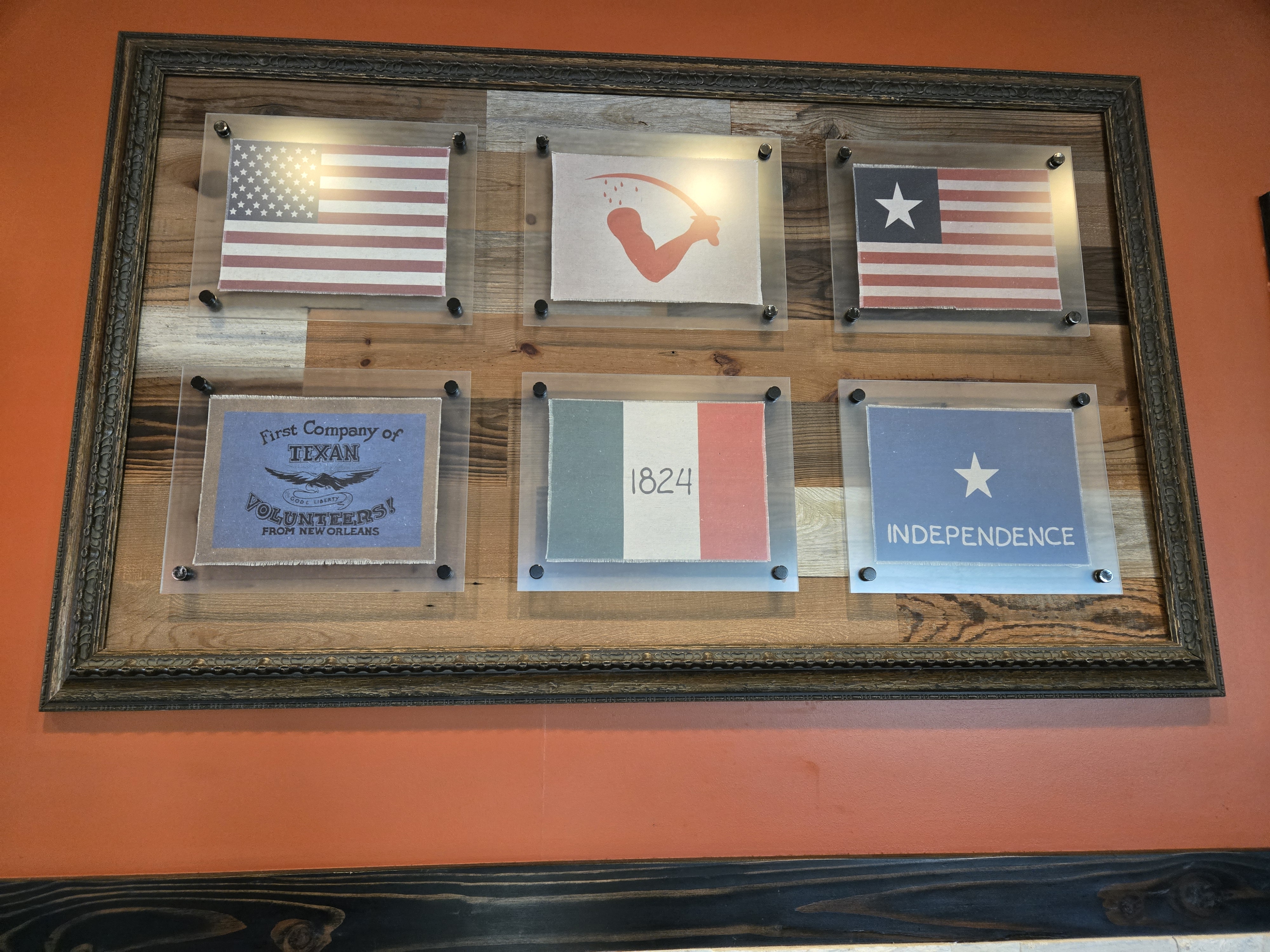 괌 맛집 롱혼 스테이크 하우스 액자