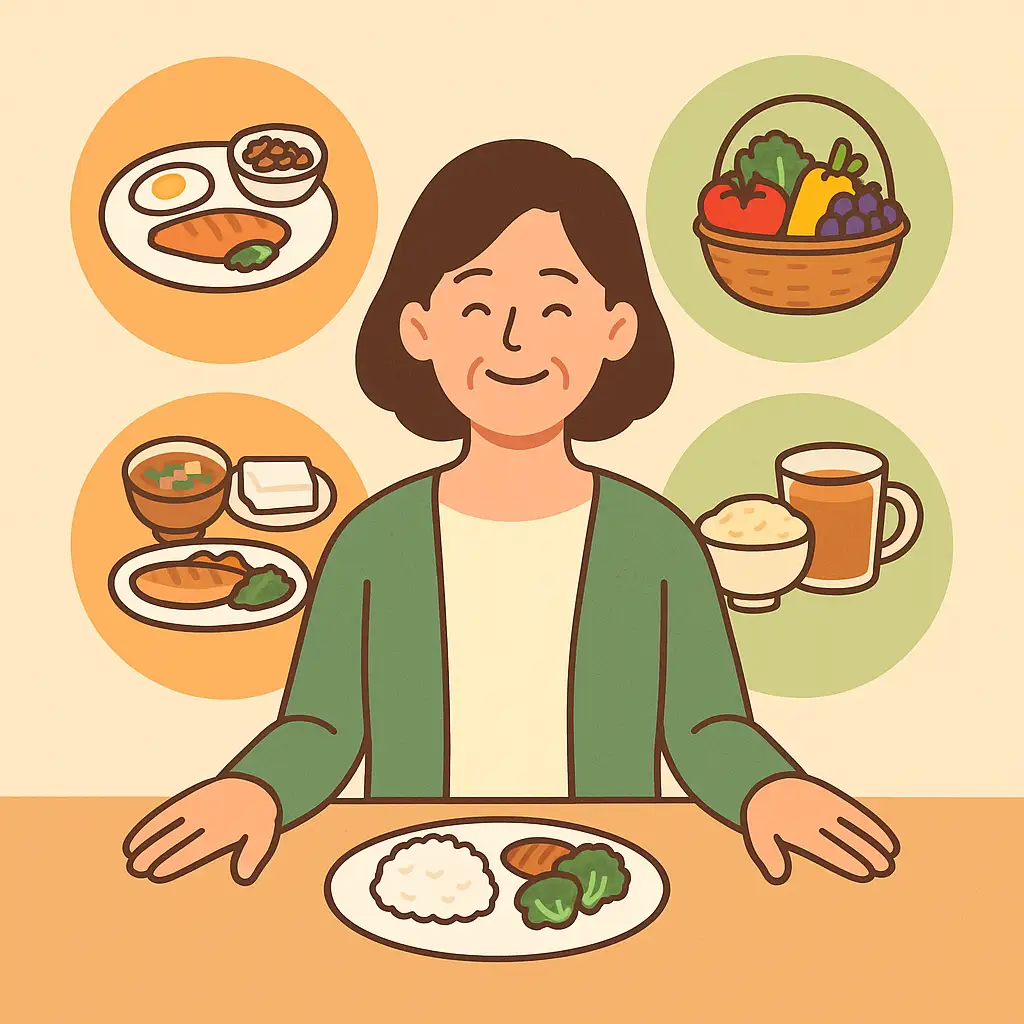 갱년기 증상 완화를 위한 균형 잡힌 식단 가이드