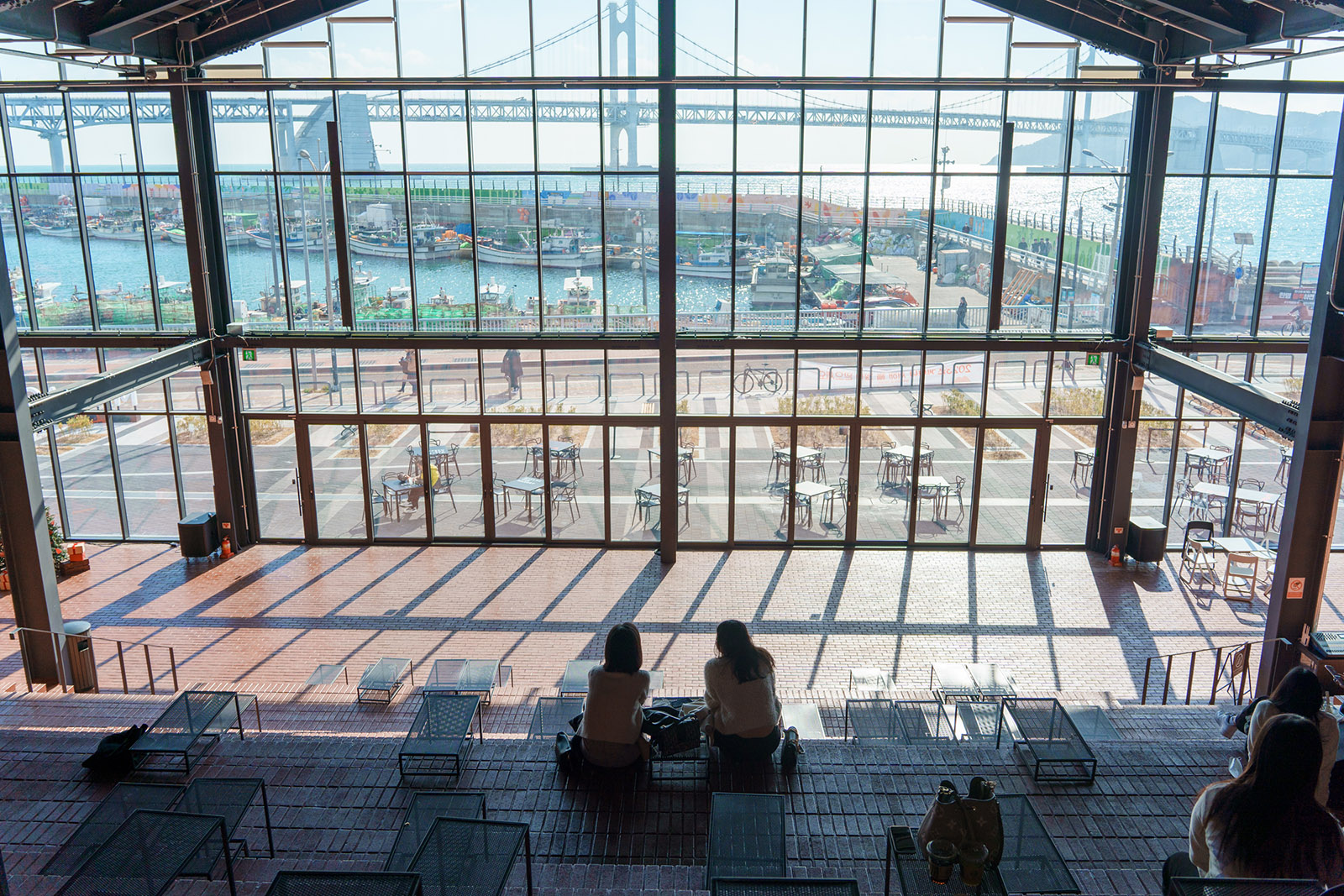 밀락더마켓(Millak the Market) 버스킹 존.