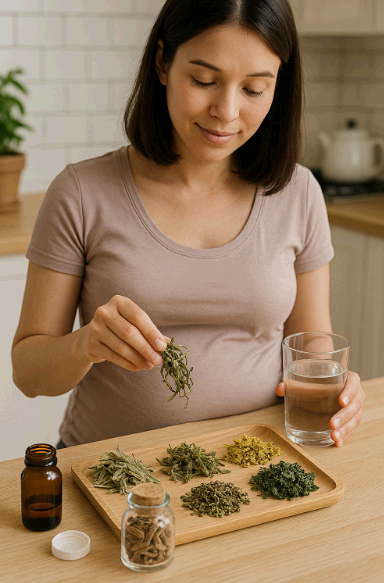 임산부 건강 위한 약초 선택과 섭취 방법