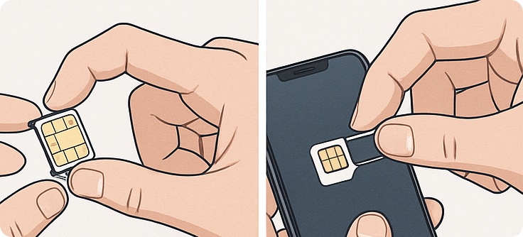 SKT 유심보호 유심교체 t월드 서비스 신청