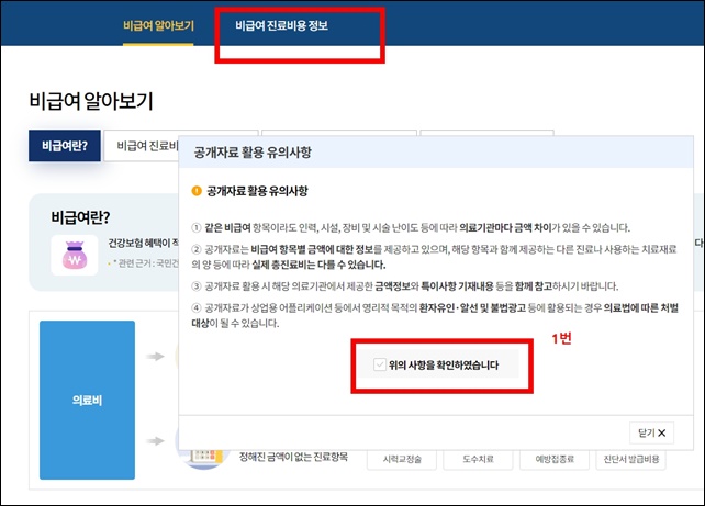 독감예방주사-가격비교-홈페이지-화면