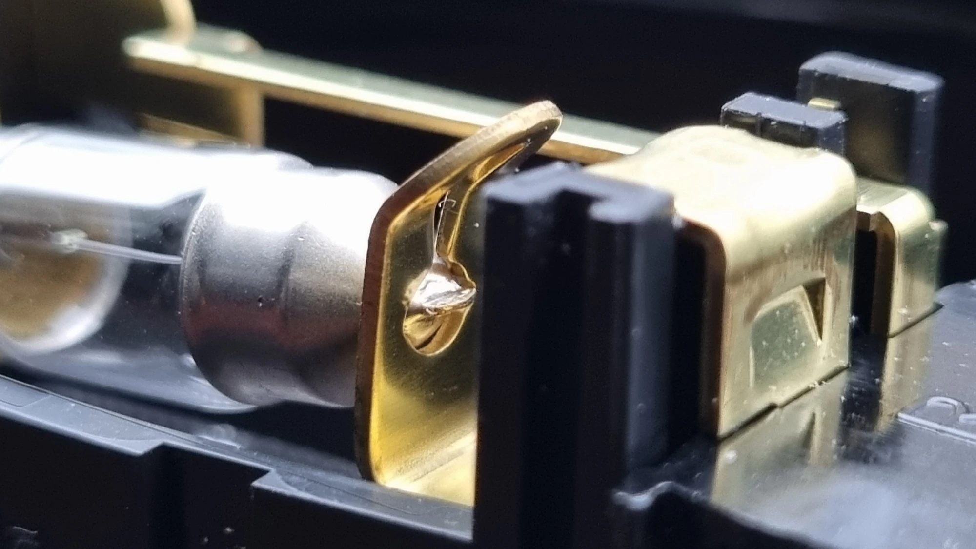 화장등 전구 모습