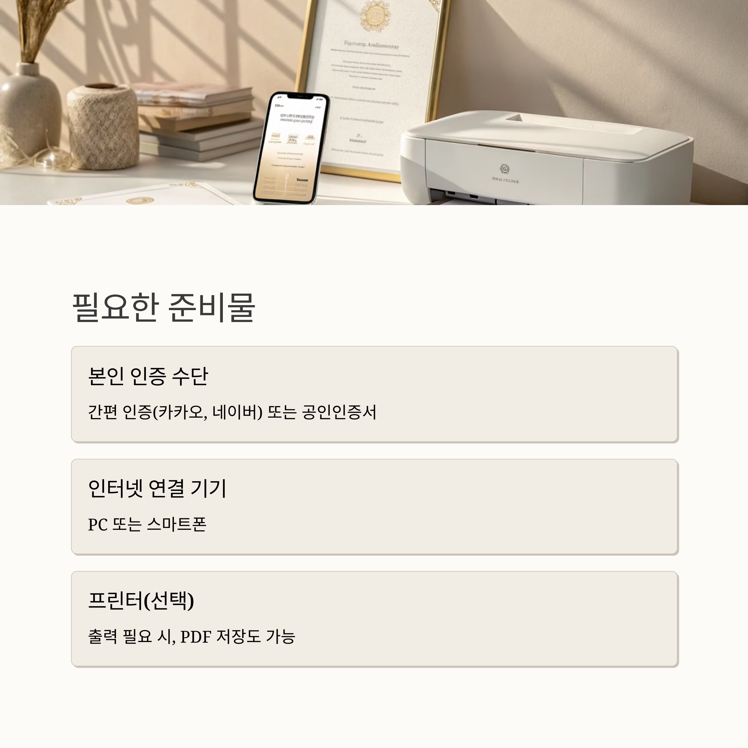 보건증 인터넷발급 방법 2025 가이드