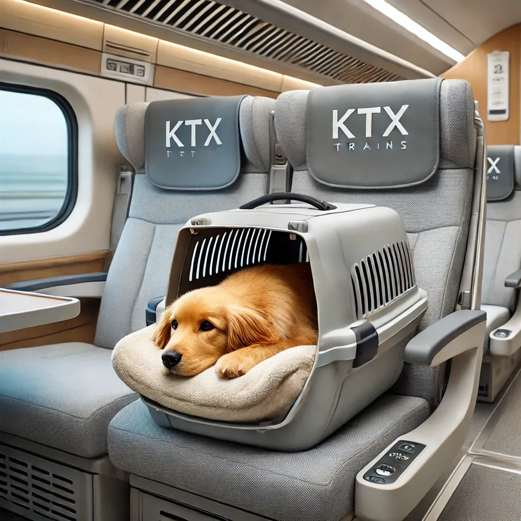 KTX 기차 애견동반&amp;#44; 강아지와 함께 편안하게 여행하는 방법