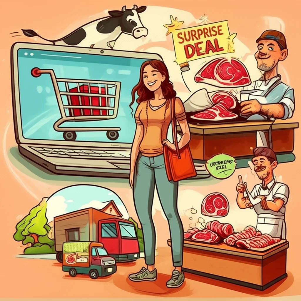 온오프라인 결합: 한우 소프라이즈 구..