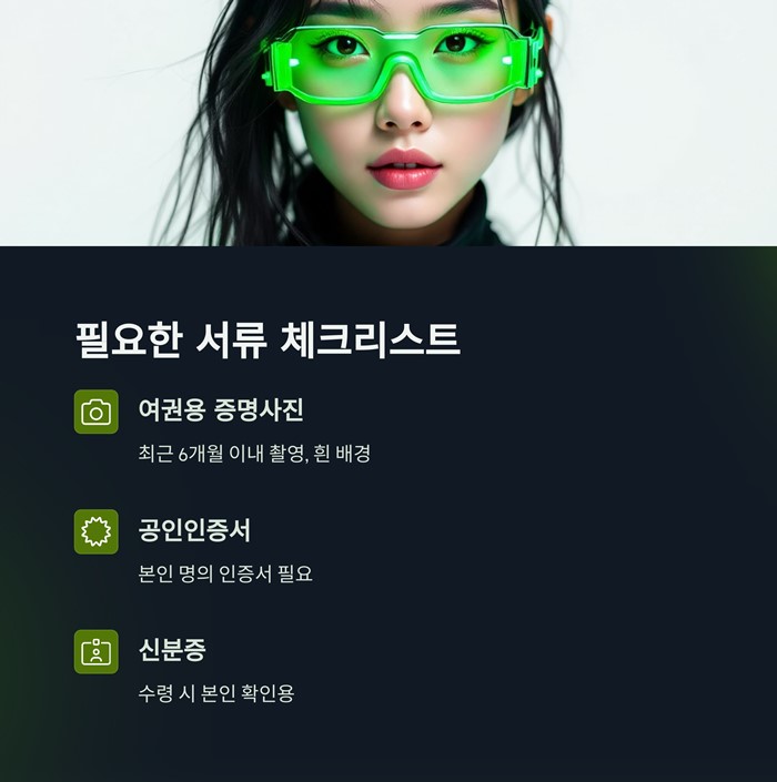 여권 재발급 온라인 신청방법 비용 서류 기간 요약 이미지