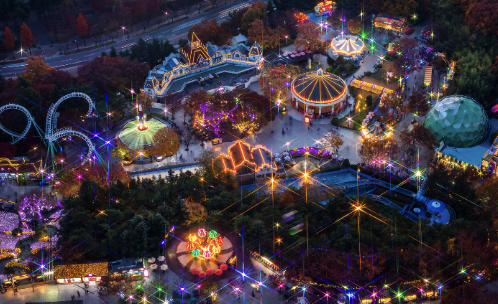 대구 봄꽃 여행 관련 사진 (이월드)