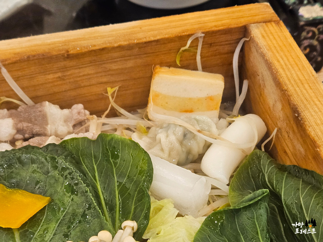 광교 앨리웨이 삼청동 샤브 편백찜