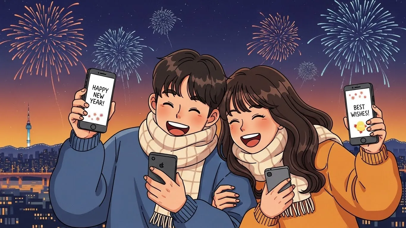 친구에게 보내는 새해 메시지