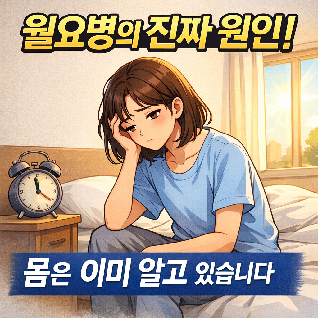 월요병의 진짜 원인! 몸은 이미 알고 있습니다