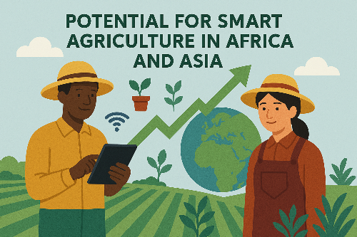 아프리카와 아시아의 스마트 농업 성장 가능성