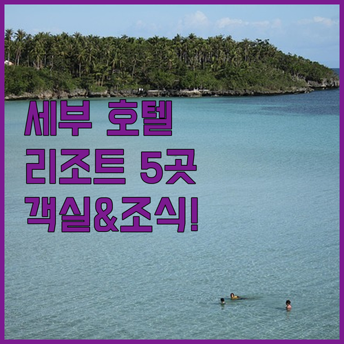 세부 공항 근처 호텔과 시내 리조트 ..