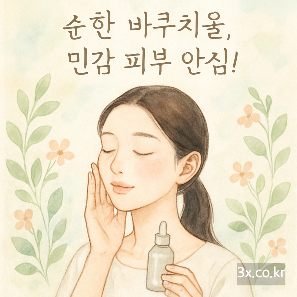 순한 바쿠치올, 민감 피부 안심!