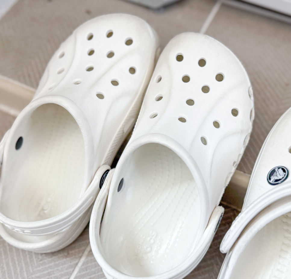 크록스 흰색 세탁법