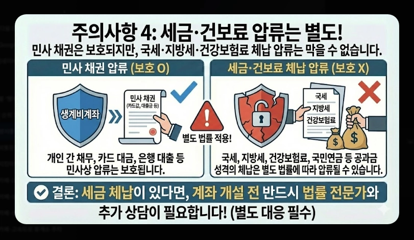 압류방지통장 개설 방법 완벽가이드 [2026년] 전국민 생계비계좌 신청 5단계