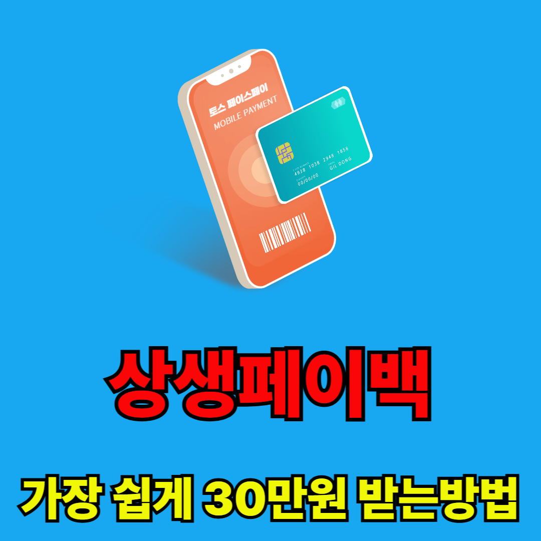 현명하게 카드쓰고 상생페이백 30만원 받자
