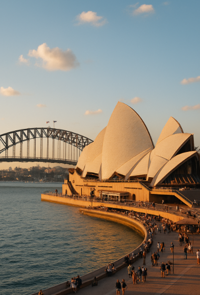 호주 시드니 오페라 하우스 사진 입니다.
