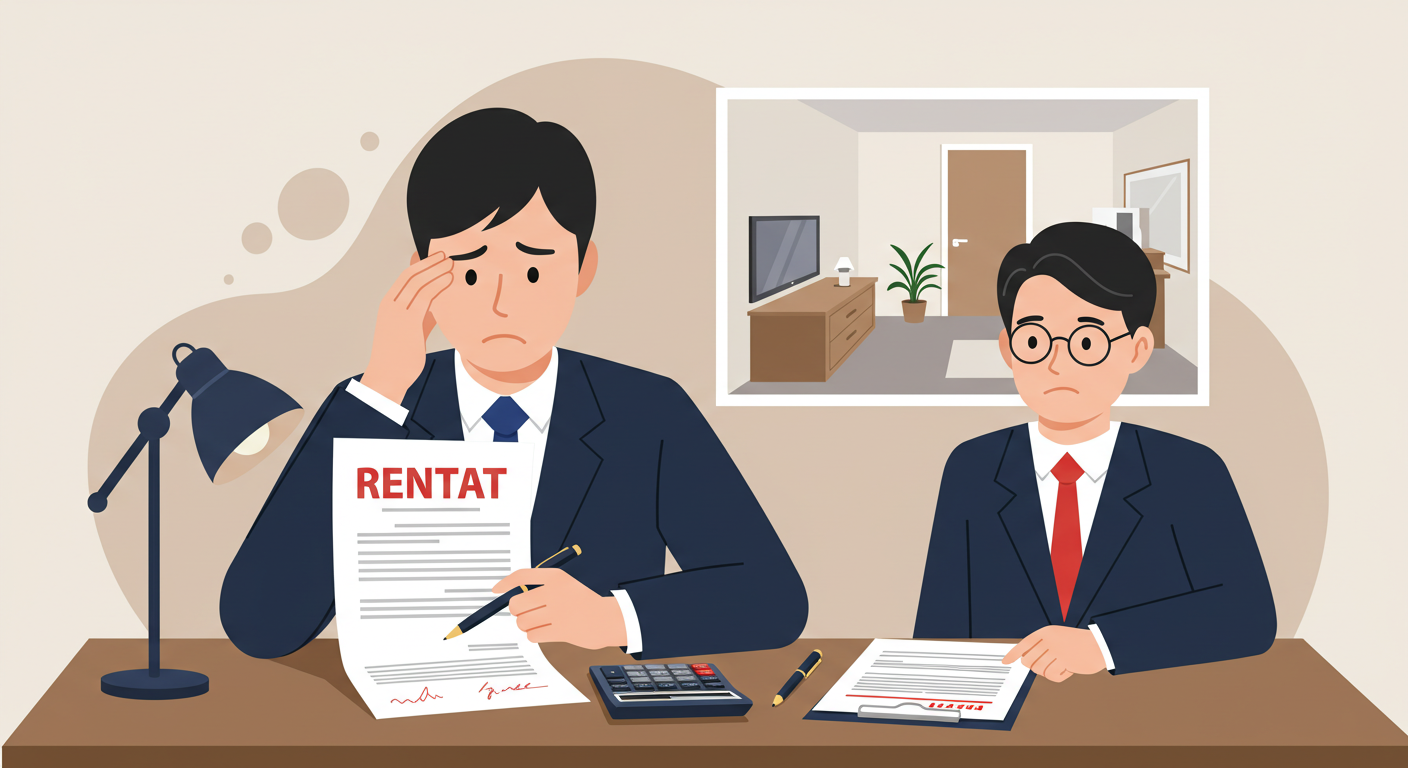 손해배상&amp;#44; 계약위반&amp;#44; 중도퇴거