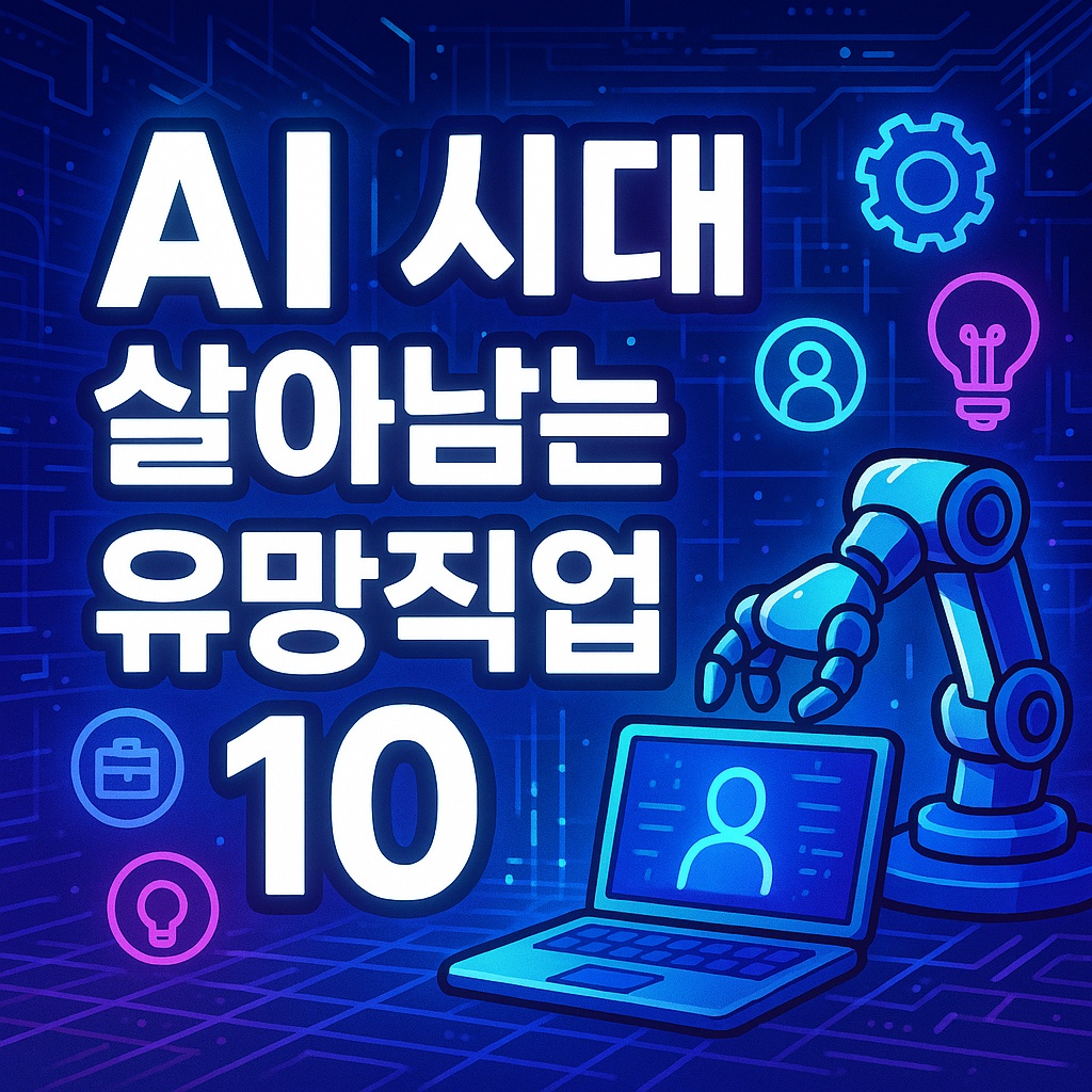 Ai시대 살아남는 유망 직업 10가지