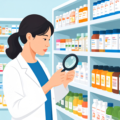 인증 마크 확인: 식약처 인정 건강기능식품 로고 확인