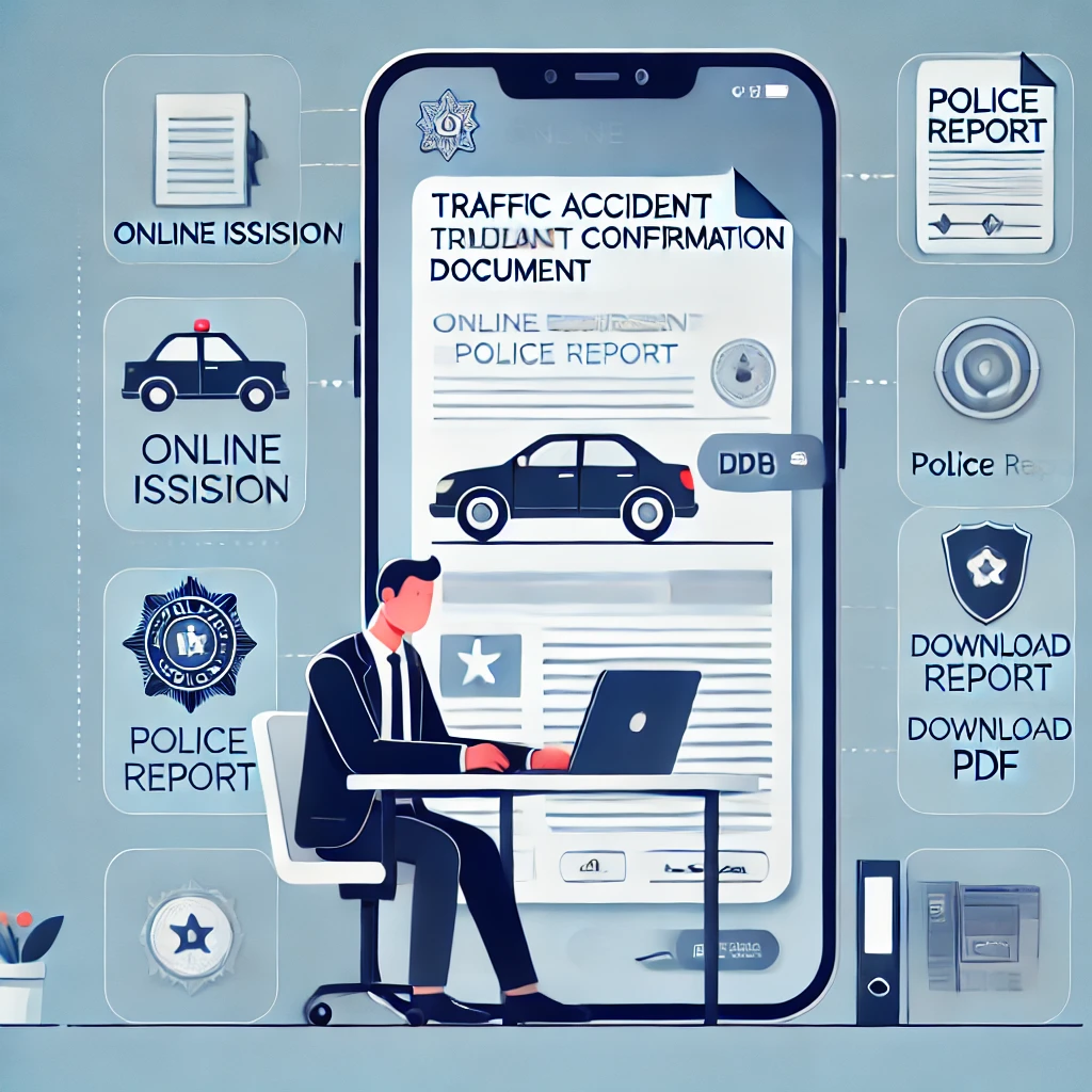 교통사고사실확인원 관련 사진