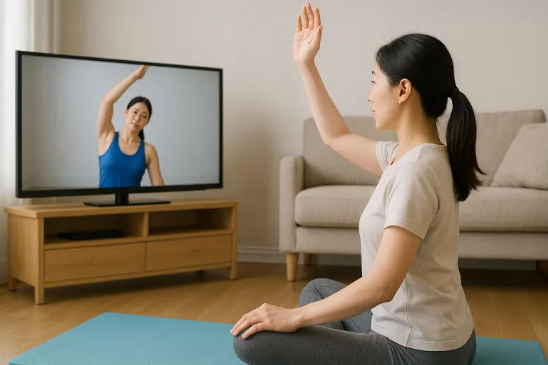 층간소음 없는 홈트레이닝