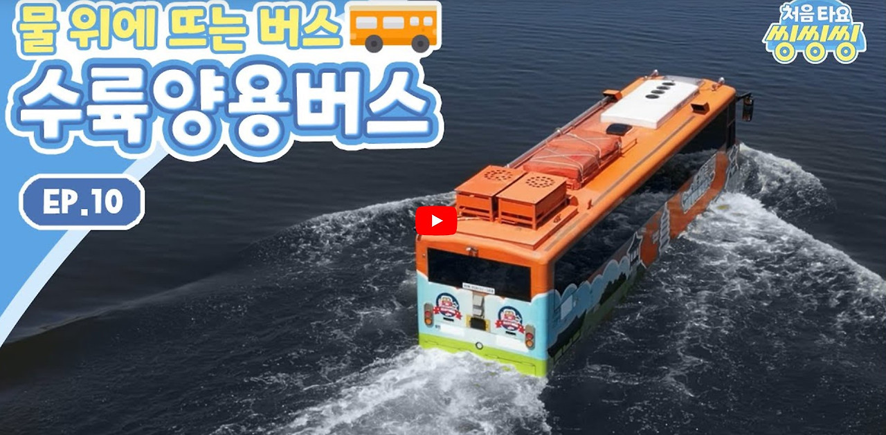 수륙양용버스, 부여시티투어 노랑이 빨강이 버스, 이색직업 탐방
