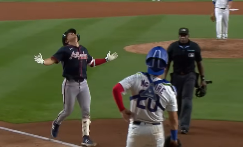 김하성, 애틀랜타 역전 스리런 홈런